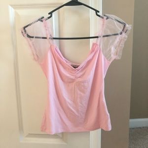 pink swan top